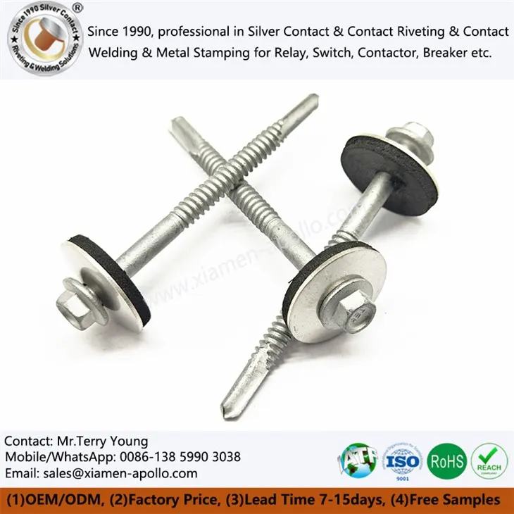 304 juego de perno hexadecimal de acero inoxidable