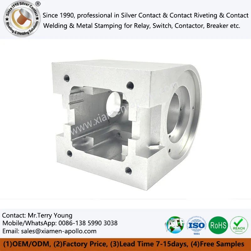 Piezas mecanizadas de aluminio