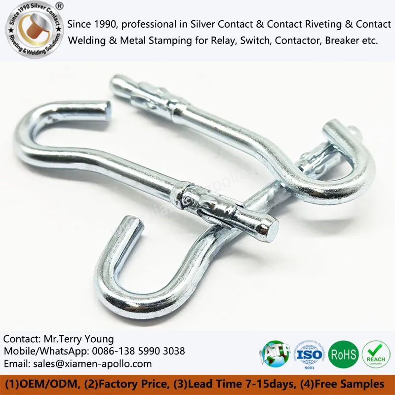 Gancho de perno de anclaje