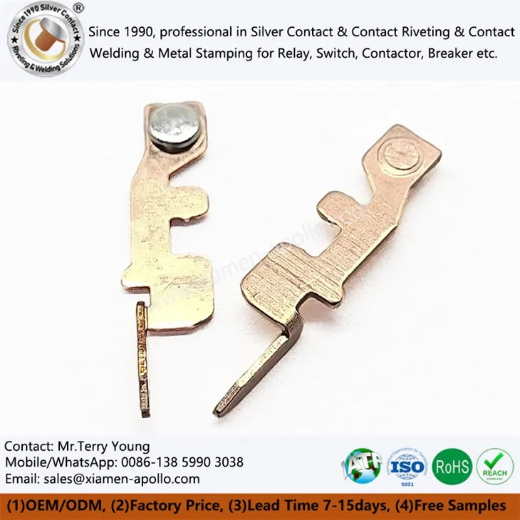 Conjunto de remache de cobre berilio