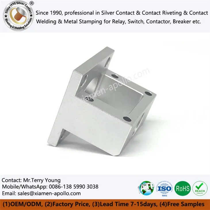 Componentes de molienda de aluminio CNC