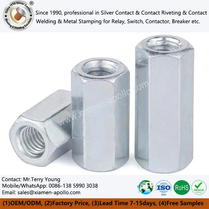 Tuerca de seguridad hexagonal