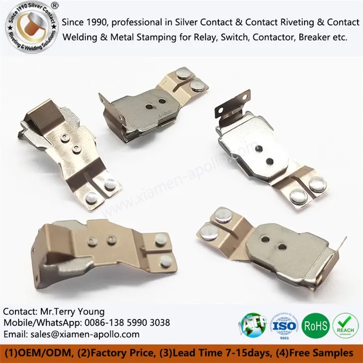 Mover el ensamblaje de resorte para el relé automotriz