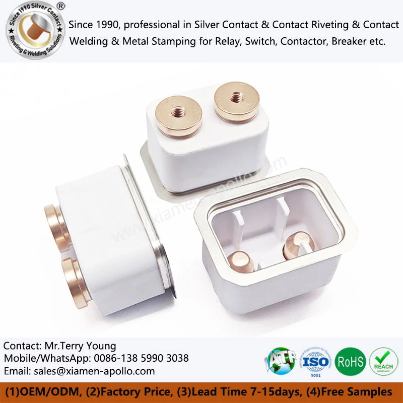 metallized ceramic components