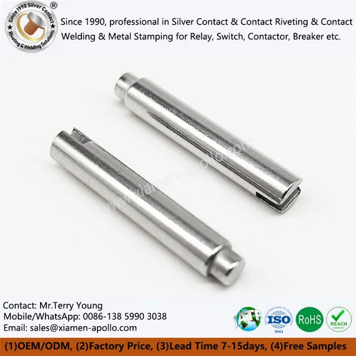 Relé componentes del núcleo de hierro