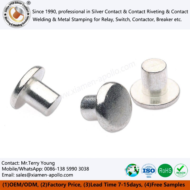 Contacto de aleaciones de plata